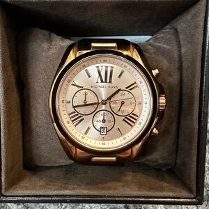 Michael Kors Bradshaw Watch (Rose Gold)